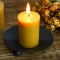 thumbnail image 2 of 2 piezas de portavelas de hierro negro, plato de vela aromática, decoraciones de mesa románticas creativas Rojo Verde, 2 of 5