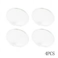 thumbnail image 4 of Acaige 4 Pcs/ensemble Enjoliveurs de Moyeu Central de Roue de Voiture Universels Chrome Argent Sans Logo Utile, 4 of 5