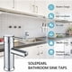 thumbnail image 4 of Grifo monomando para lavabo de baño moderno cromado, 4 of 5