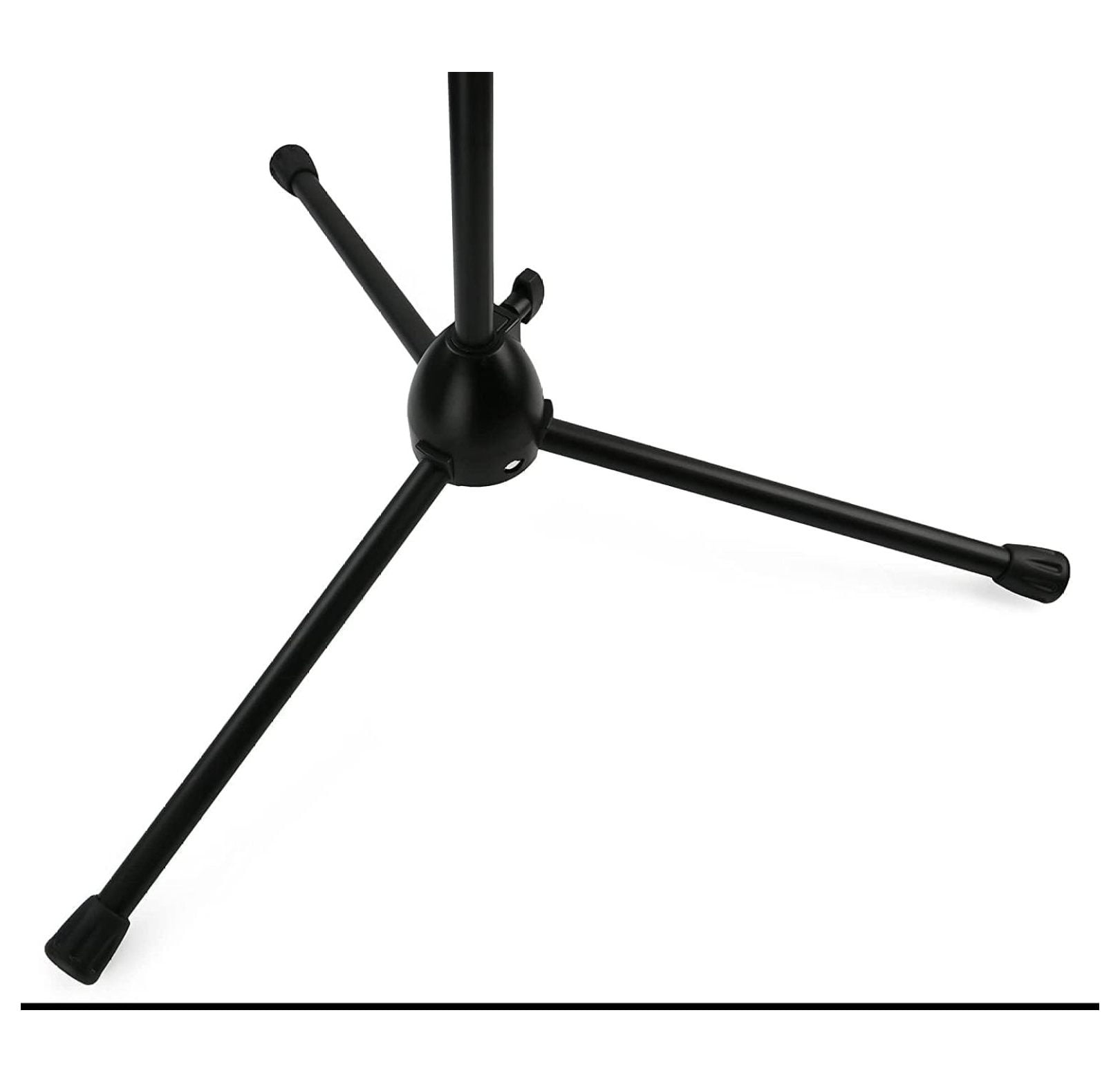 Tripod Microphone Stand with Tripod Base, Adjustable Height up to 60 Inches - 2-Pack