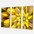 thumbnail image 1 of Designart - Massive Yellow Fractal Flower - Floral Canvas Art Print, 1 of 1