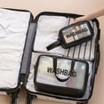 thumbnail image 6 of Travel Toiletry Bag, Travel Makeup Bag, 3 Pcs Clear Toiletry Bags for Traveling, Black, 6 of 6