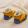 thumbnail image 5 of Ugoldhm Toddler Boys & Girls Winter Boots - Cold Weather Warm Faux Fur Shoes with Hook and Loop Straps, 5 of 7