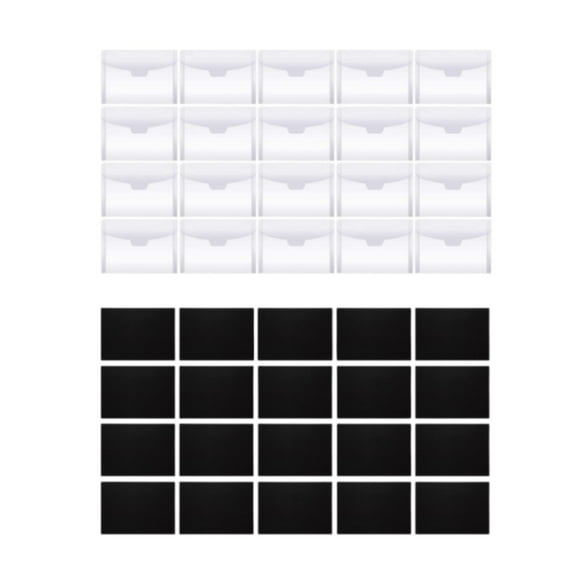 segolike Rubber Soft Sheet and Envelope Storage Bag for Storage Cutting Dies 20pcs Sheets