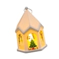 thumbnail image 3 of Lámpara de noche navideña, lámpara de guardería, colgante decorativo retro para árbol de Navidad. Árbol de Navidad blanco, 3 of 9