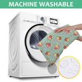 thumbnail image 6 of Pioneer Flower Floral Print Pattern Square Tablecloth, Waterproof Wipeable Spillproof Washable Table Cover for Home Kitchen Party and Daily Decor 60"x60", 6 of 6