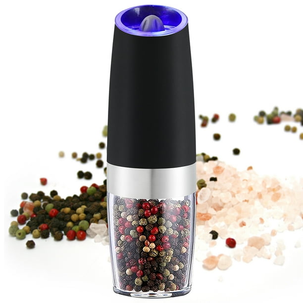 Electric Pepper And Salt Grinders Automatic Gravity Sensor Pepper And