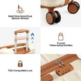 thumbnail image 3 of MIUSSE Carry On Luggae for Airplane, 20 Inch Carry On Suitcase with Spinner Wheels and TSA Lock, Hard Shell Luggage Sets 3 Piece with Travel Backpack, 3 of 7