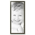 thumbnail image 2 of ArtToFrames 18" x 43" Black Panel With Silver Lip Picture Frame, 18x43 inch Multi Wood Poster Frame (WOM-5093),  Pack, 2 of 7