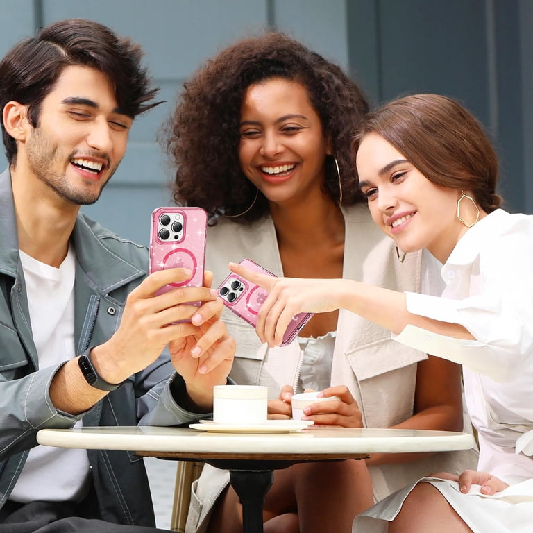 QVLANG Case For IPhone 16 Pro Max, Cute Wave Cover Case