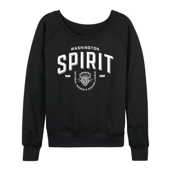 NWSL - Washington Spirit Industrial - Women's French Terry Long Sleeve T-shirt