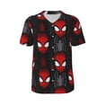 thumbnail image 2 of Spider-Man Men's Short Sleeve Baseball T-Shirt, 2 of 7