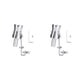thumbnail image 4 of Speravity Universal coche silbato coche reacondicionamiento silbato tubo de escape sonido cola plata SG 2piezas Speravity CBP018720, 4 of 5