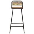 thumbnail image 3 of vidaXL Bar Chairs 4 pcs Solid Reclaimed Wood, 3 of 10