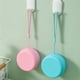 thumbnail image 4 of 2 cepillos de silicona para champú, exfoliantes corporales, esenciales para la ducha, cepillo limpiador para el cuero cabelludo y la cara, cepillo de baño para el cuerpo, 4 of 8