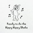 thumbnail image 3 of CafePress - Ready To Do The Hippy Hippy Shake T Shirt - 100% Cotton Ringed T-Shirt, 3 of 4