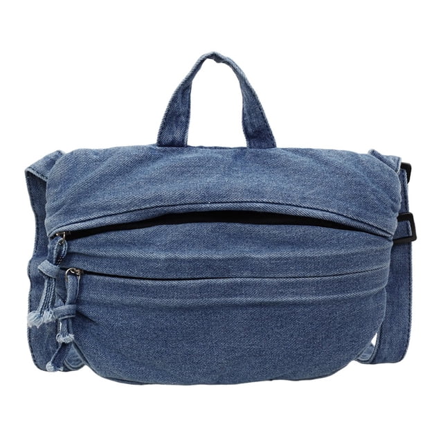 Bandolera casual de mezclilla vintage para mujer