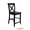 Black, variant on BingLTD - Ruby 40" Tall Stool - Black (STL142-RW-BLK)