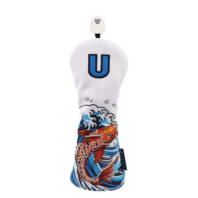 fastboy Golf Wood Headcover Wear Resistant Waterproof Protective UT Sleeve Scratchproof white white UT