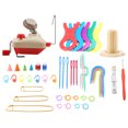 thumbnail image 1 of Bobinadora de hilo Swift Fibra Cadena Bola Bobinadora de lana con kit de tejido ANGGREK Otros, 1 of 8