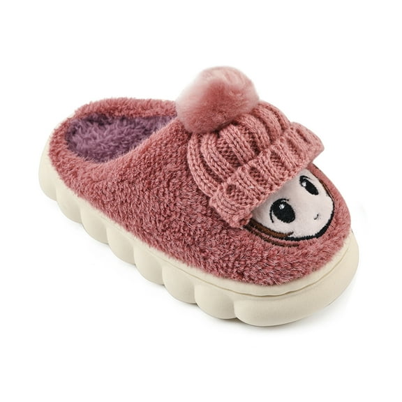 Toddler Slippers Boys Girls House Shoes cartoon Little Kids Home Indoor Bedroom Cute Warm Winter Slipper