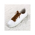 thumbnail image 6 of INSPIRE CHIC Women's Wide Ribbon Shoe Laces Flat Velvet Shoelaces Strings Brown 80cm/31", 6 of 6