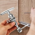 thumbnail image 3 of BRIGHTFUFU Boat Compartment Latch Zinc Alloy T Shape Lock Latch 1 Pcs, 3 of 8