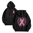 thumbnail image 6 of Xudanell Hoodies for Women Sweatshirt with Printed Hooded Plus Size Women Blouses Drawstring Top Work Clothes, 6 of 8