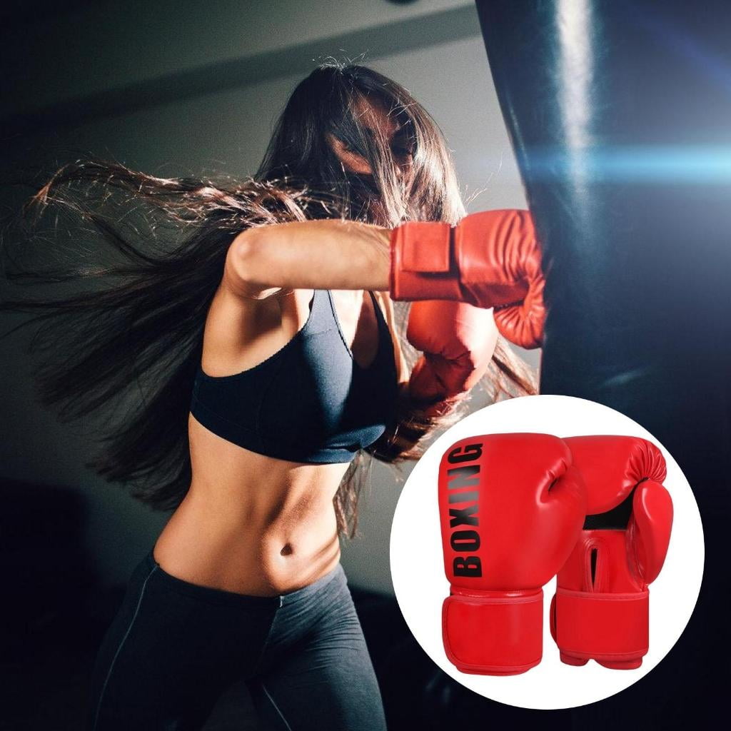 Boxing Gloves Kickboxing Gloves Punching Gloves Breathable Fight Training Gloves