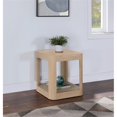 thumbnail image 2 of Meridian Furniture Reeves Natural End Table, 2 of 8