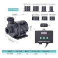 thumbnail image 2 of Pompe DC DC Series Pompe Sinusoïdale pour Aquarium Pompe à Eau Silencieuse Eau de Mer Douce Adaptée pour Pompe Submersible, Performance de Filtration Incroyable, 2 of 6