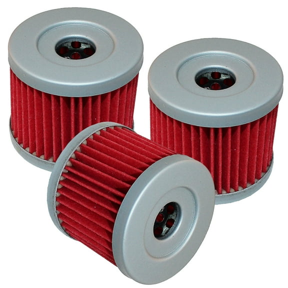 for Suzuki AN400 AN400Z Burgman 400 AN400A AN400Aza 2007-2016 Oil Filter 3-Pack