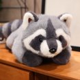 thumbnail image 2 of Muñeco de peluche de mapache con dibujos animados de 45 cm, suave y realista, 2 of 2