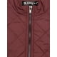 thumbnail image 5 of Día de San Patricio Chaleco Acolchado Ligero Con Cremallera Y Cuello Alto Para Mujer Vino rojo XS, 5 of 7