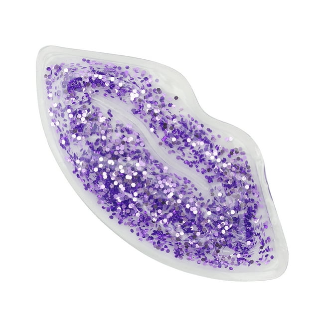 Gel Ice Pack, Reusable Ice Packs Comfortable Small For Protect Lip For Reduce Swelling Gold,Purple,Green,Blue