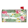 thumbnail image 3 of Fotbe Tropical Flamingo Mailbox Covers Post Letter Box Cover Garden Decor Standard Size-25.5x21 in, 3 of 9