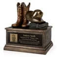 thumbnail image 2 of Perfect Memorials Large Cowboy Boots Cremation Urn, 2 of 7