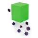 thumbnail image 3 of Caja de cartas coleccionables premium, resistente, para exhibir y coleccionar, con capacidad para 100 álbumes. Verde, 3 of 9