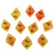 thumbnail image 2 of de Dados de 8 Caras Piezas, Colores de 18 Mm para s de Casino, Regalos, Enseñanza , Amarillo + Naranja Hugo Juego de dados de 8 caras, 2 of 9
