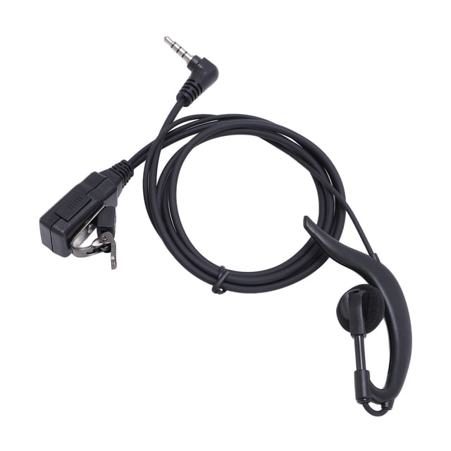 Auricular Con Gancho Para La Oreja En Forma De G, Transferencia De Sonido Clara, Comodidad Mejorada, Radio Versátil De 2 , Clip Trasero Para Auriculares En Forma De G Para 3