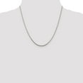 thumbnail image 5 of White Sterling Silver chain Snake 20 in 2 mm 2mm Round, 5 of 5