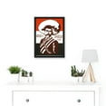 thumbnail image 2 of Mexico Zapata Revolutionary Martyr Mexican A4 Artwork Framed Wall Art Print, 2 of 4