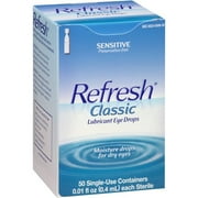 Refresh Refresh Classic Preservative-Free Eye Drops Single-Use Containers, 50 Count