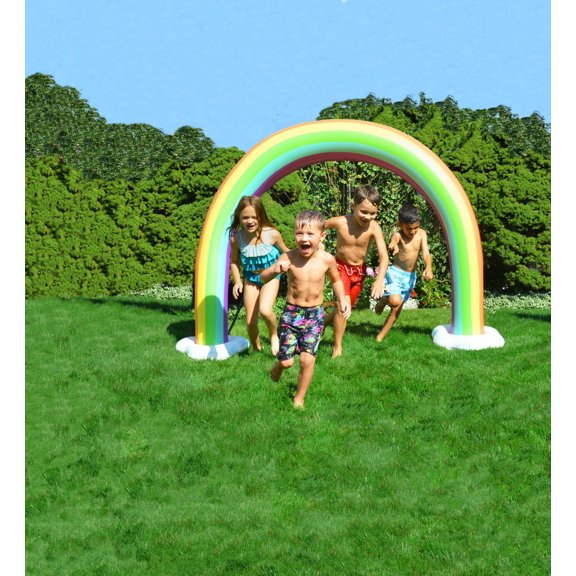 Bluescape arroseur arc-en-ciel gonflable 65 po - Ensemble de jeux d’extérieur