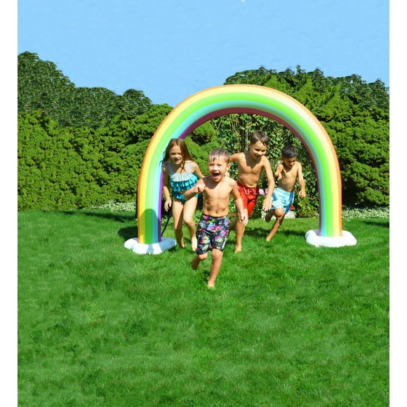 Bluescape arroseur arc-en-ciel gonflable 65 po Profiter d’un arrosage