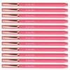 Uchida Fluorescent Pink Le Pen .3MM Micro Ex Fine Synthetic Point Smudge-Proof Ink 12 Pens