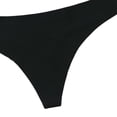 thumbnail image 4 of Tangas femeninas, ropa interior, calzoncillos para niñas, lencería elástica de tiro bajo, para mujeres, ropa interior sin costuras L blanco y negro Yinane bragas de mujer, 4 of 4