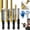 mix-8pcs, variant on 2-in-1 Hex Shank Brazed Hole Saw — 2026 New Model Specialized Alloy Drill Bit for Dry Drilling — 6-Piece Diamond-Coated Hollow Drill Bit Set (White-4pcs)
