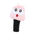 thumbnail image 4 of Funda protectora Zulema para palo de golf número 1 con forma de cabeza de animal rosa, 4 of 8