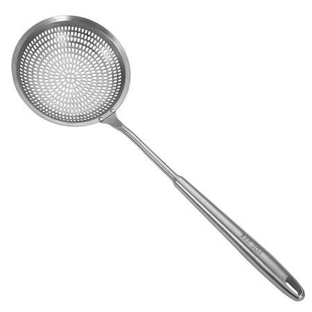 

Slotted Spoon 304 Stainless Steel Skimmer Spoon 16.9 Inch(1PCS)